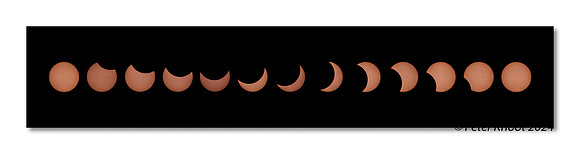 Partial Solar Eclipse Sequence
