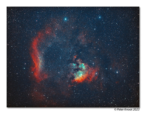Cepheus Nebula NGC7822