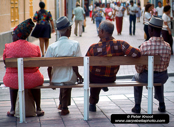 Four on a Bench